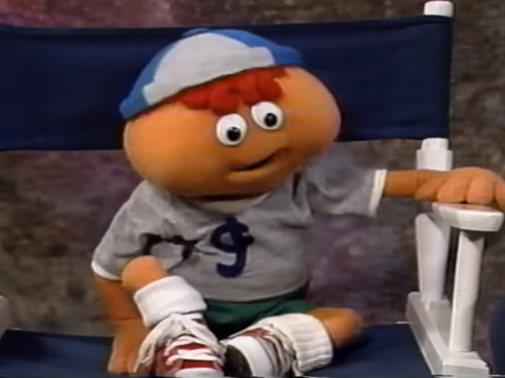 Gerbert on a directors chair. by Kidsongs07 on DeviantArt