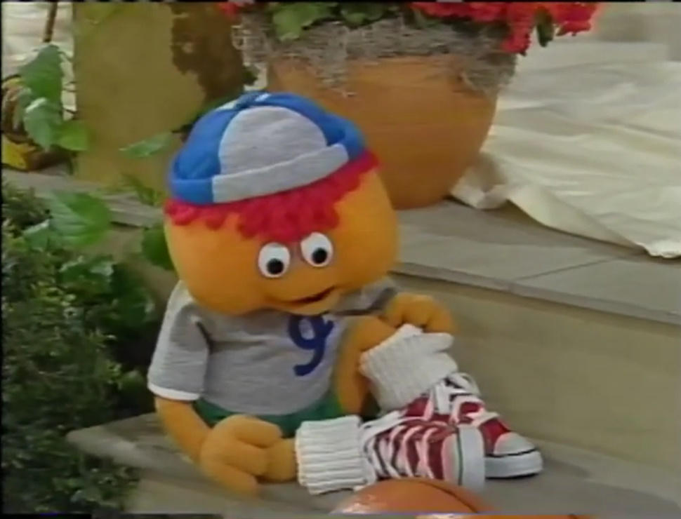 Gerbert just sitting on the stair. by Kidsongs07 on DeviantArt