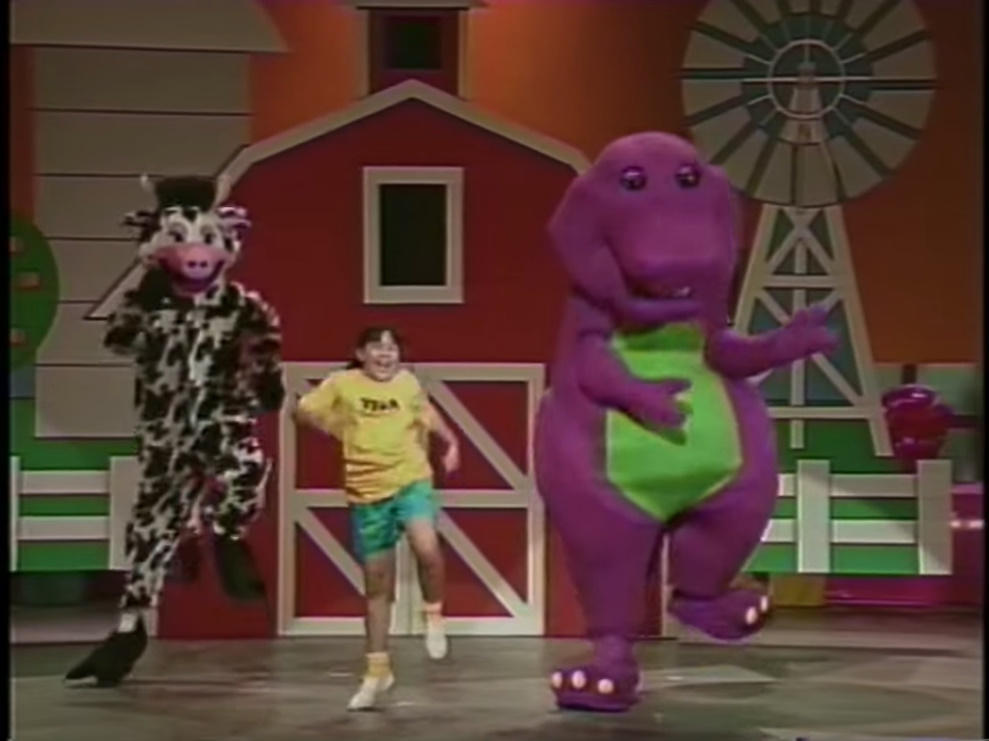 Barney Tina And A Cow By Kidsongs07 On DeviantArt barney-tina-and-a-cow-by-kidsongs07-on-deviantart