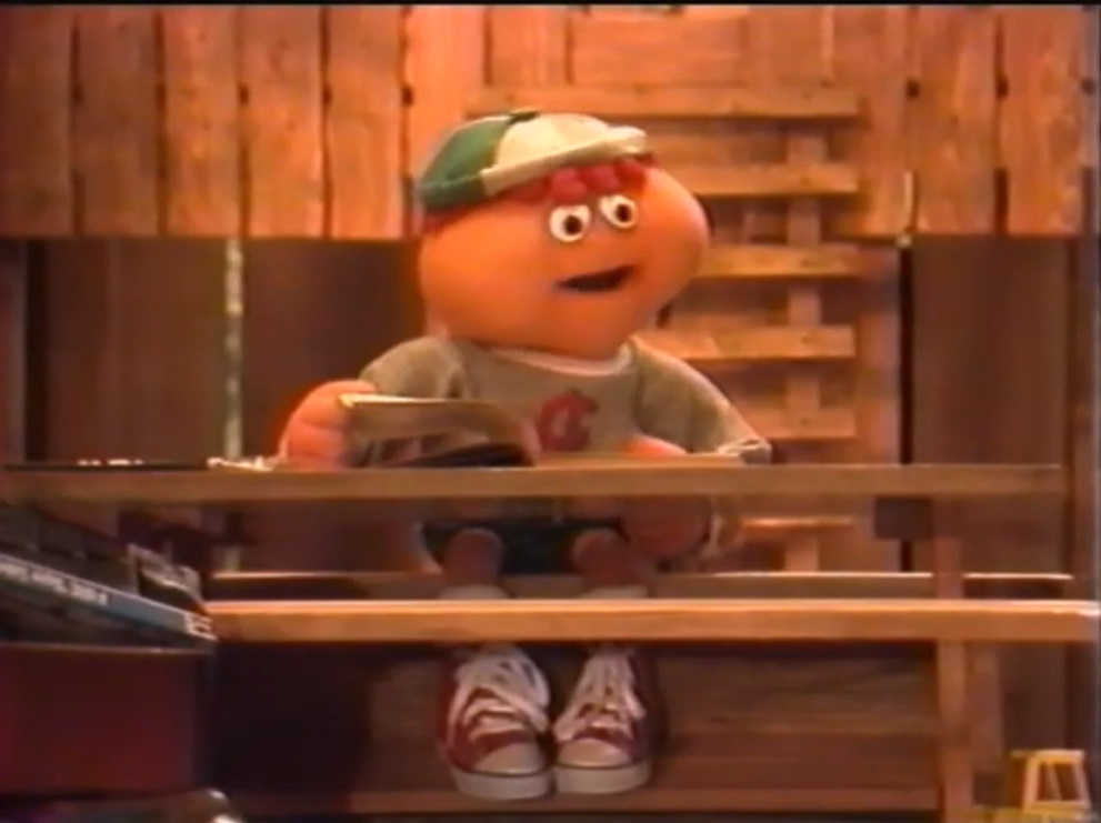 Gerbert Puppet Cooking Gerbert read a American Flag book by Kidsongs07 on DeviantArt