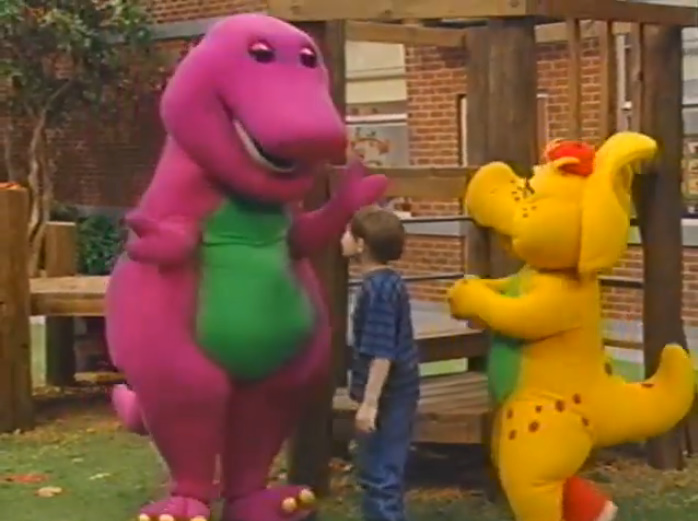 Barney Ken Righter Barney see Kenneth and BJ by Kidsongs07 on DeviantArt