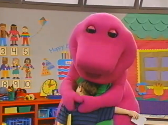 Barney Ken Righter Barney give hug to Kenneth by Kidsongs07 on DeviantArt
