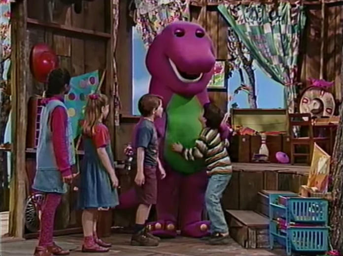 Barney Ken Righter Barney see Stephen at the treehouse by Kidsongs07 on DeviantArt