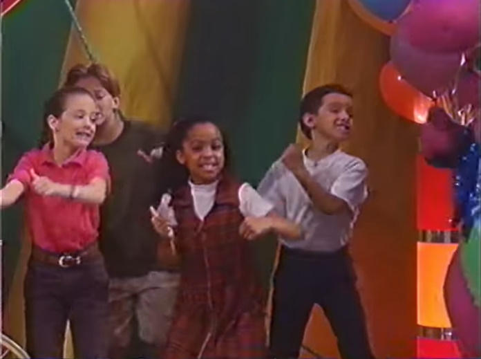 Barney Chip Kristen Robert And Keesha Singing By Kidsongs07 On barney-chip-kristen-robert-and-keesha-singing-by-kidsongs07-on