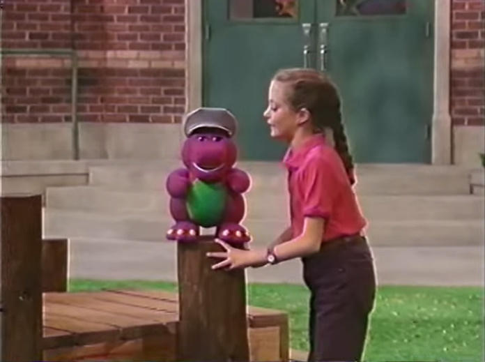 Kristin See Barney Plush With A Bus Hat By Kidsongs07 On DeviantArt kristin-see-barney-plush-with-a-bus-hat-by-kidsongs07-on-deviantart