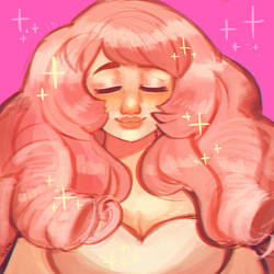 Rose Quartz painting