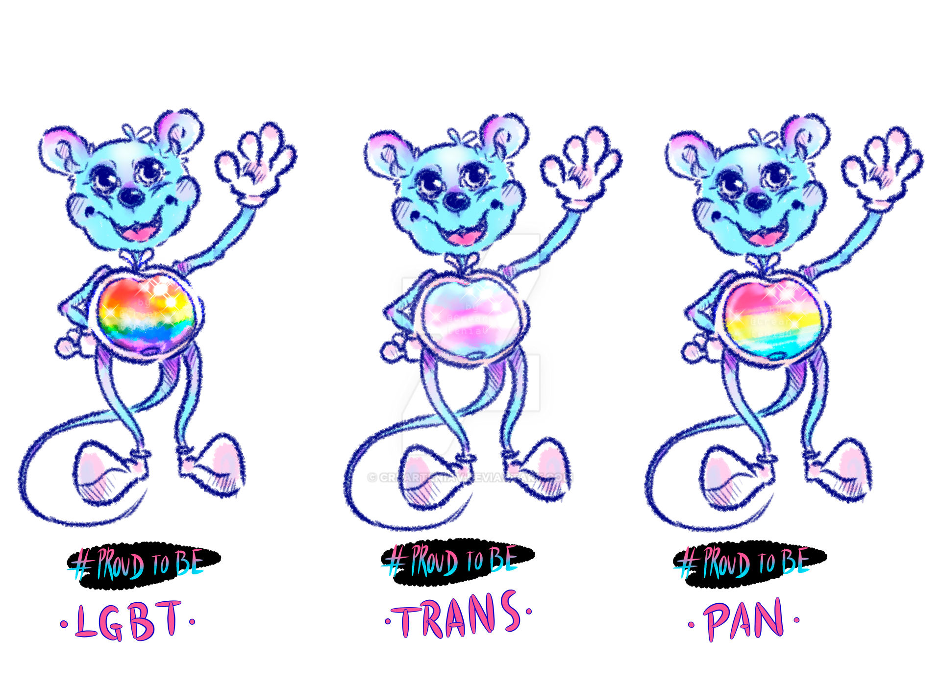 Mouse Lgbt pride month by CrearteniaV on DeviantArt