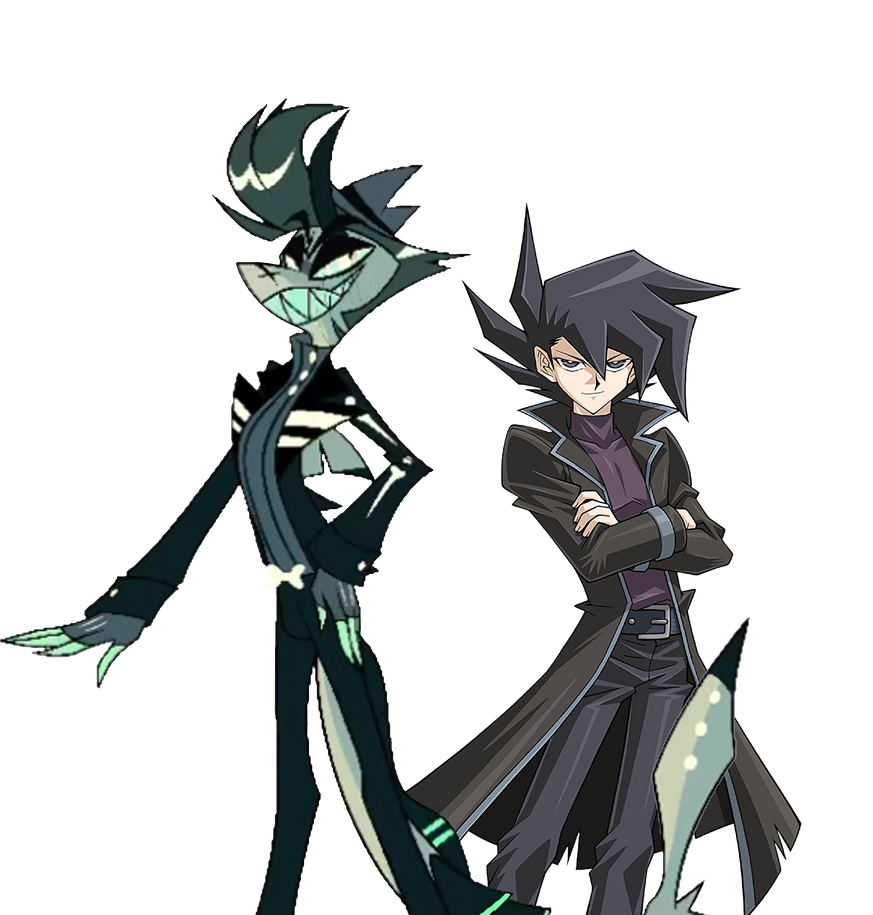 Chaz (helluva boss) Chazz (Yu-Gi-Oh! GX) render by Shockwave-T-Hedgehog ...