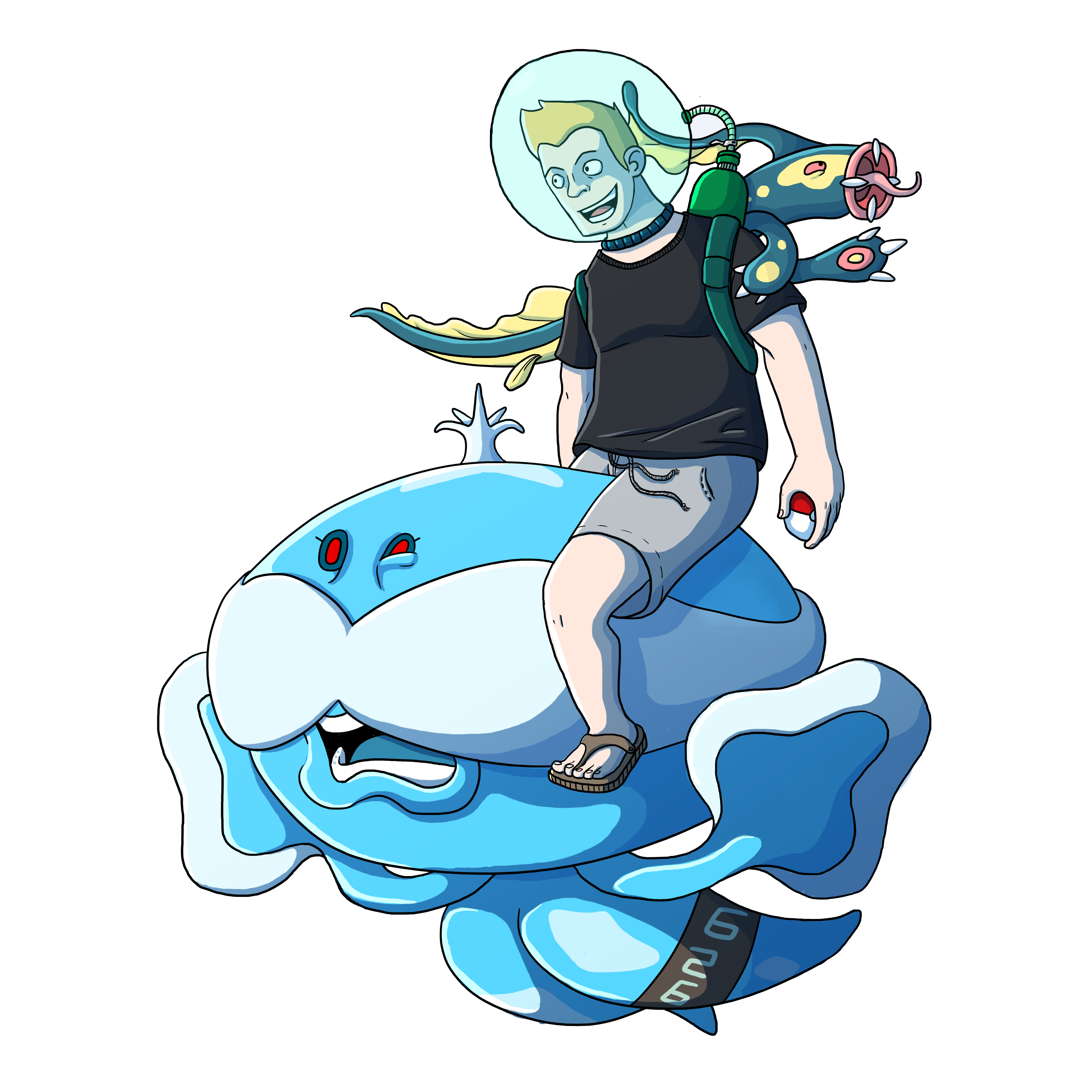 'POKEMON WATER RACE' - Entry No.626