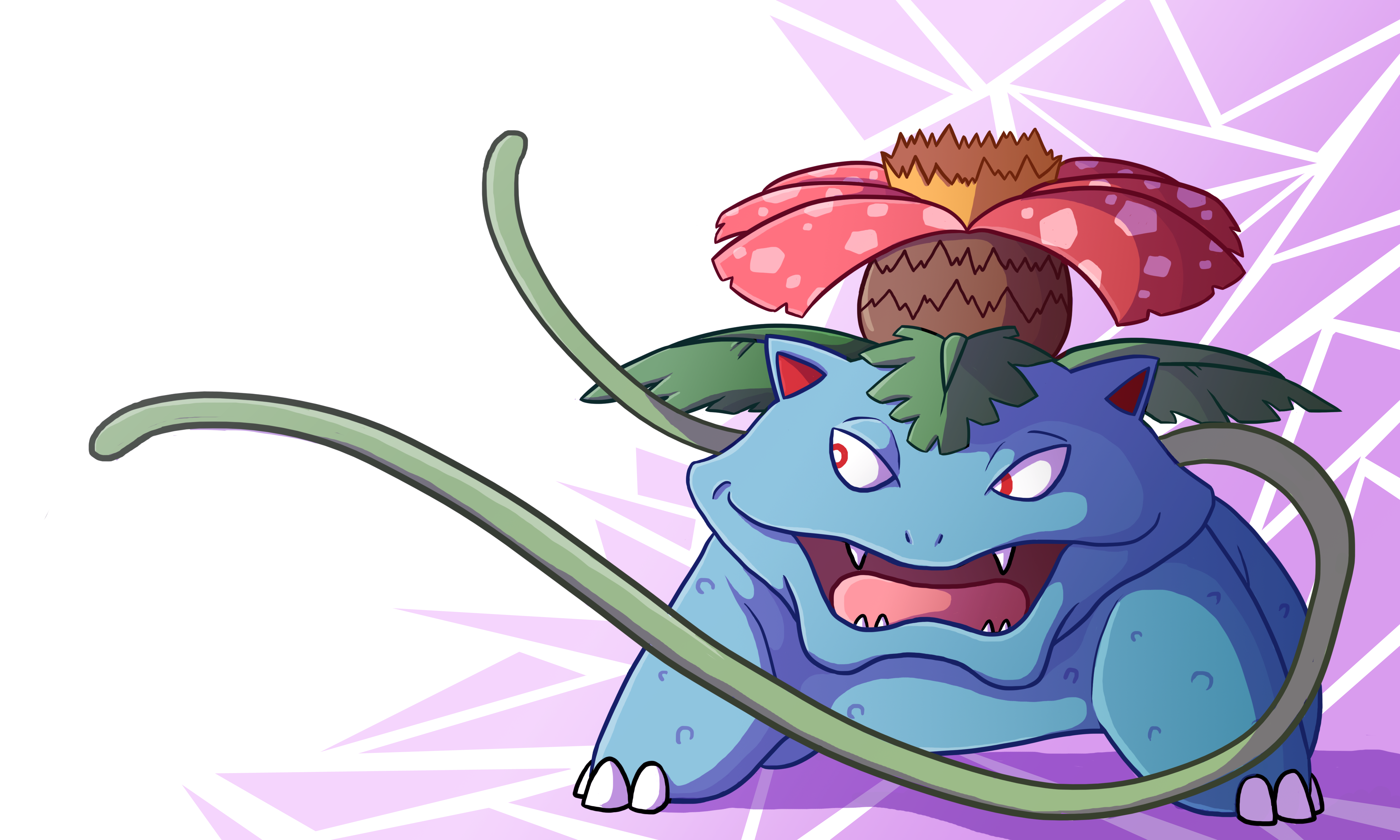 #003 Venusaur by Hey-its-Josh on DeviantArt.