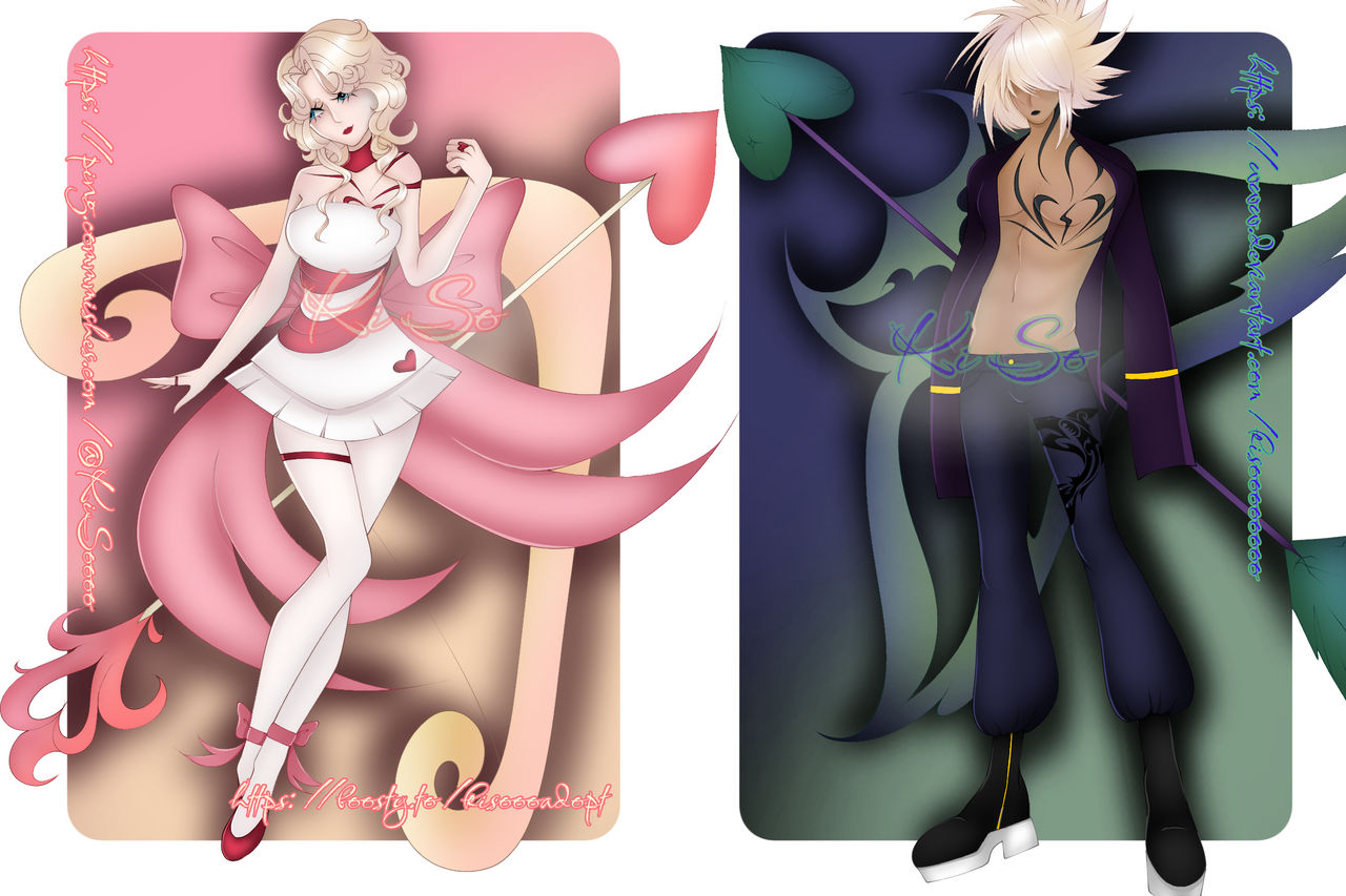 Cupid And Anti Cupid By Kisoooooooo On DeviantArt cupid-and-anti-cupid-by-kisoooooooo-on-deviantart