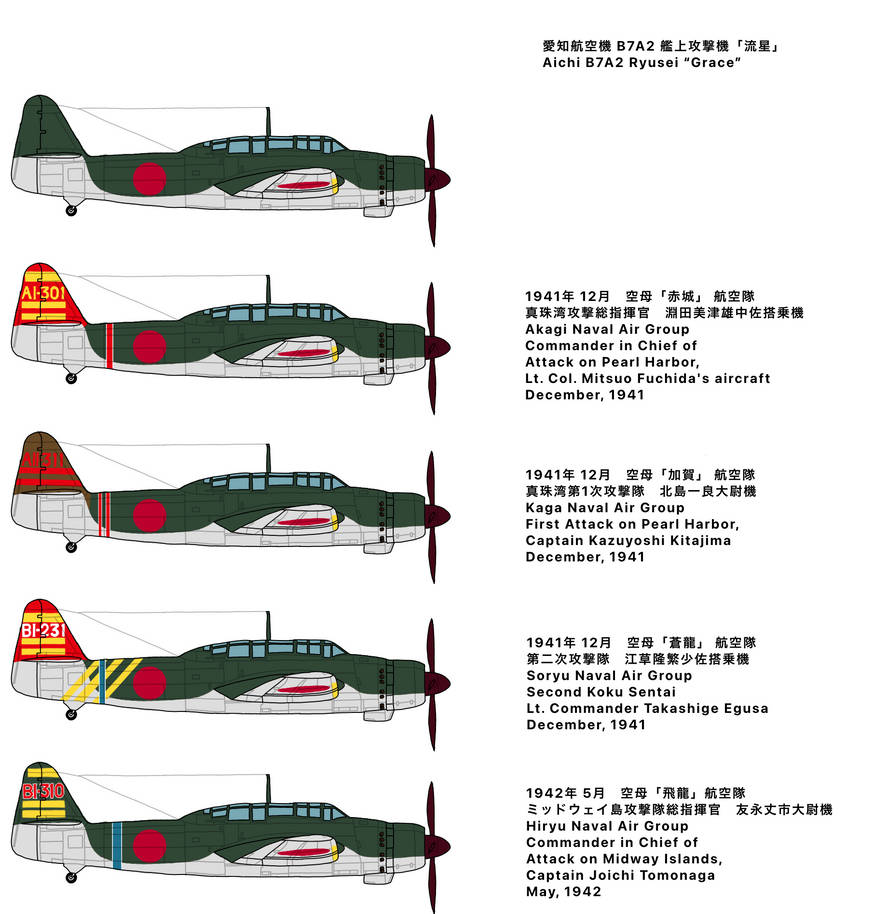 B7a2 Aichi B7A2 Ryusei Carrier Torpedo Bomber by ShimiShun on DeviantArt
