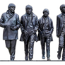 Statue of The Beatles_Liverpool - Merseyside