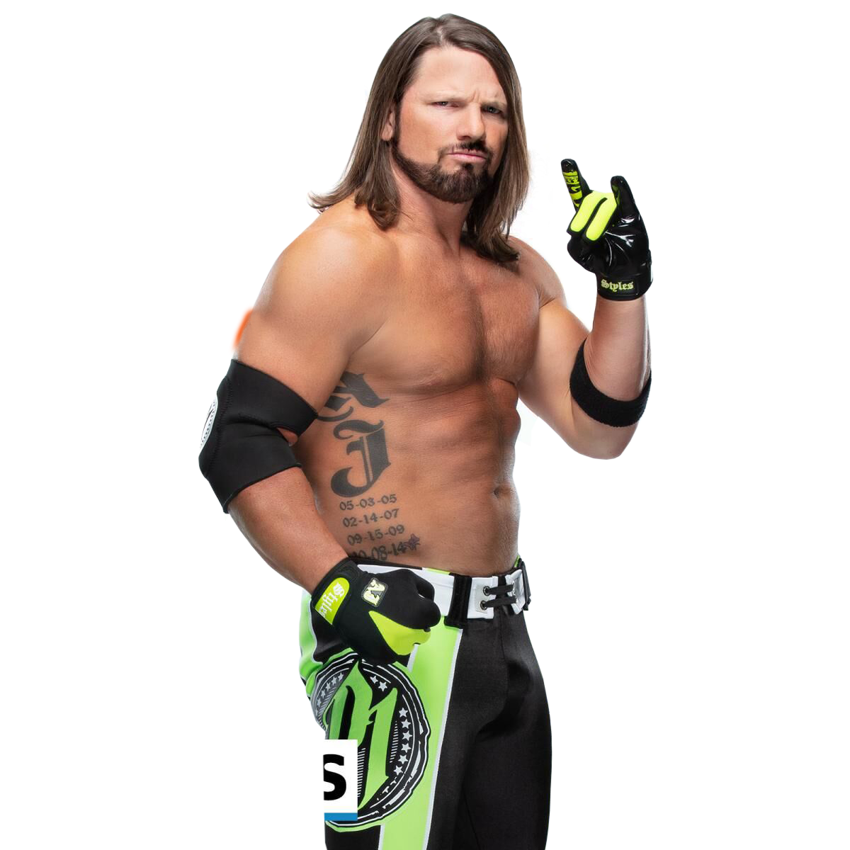 AJ Styles 2019 render png by WWElias on DeviantArt
