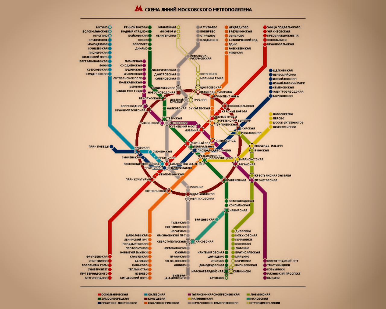 Карта метро москвы измайлово