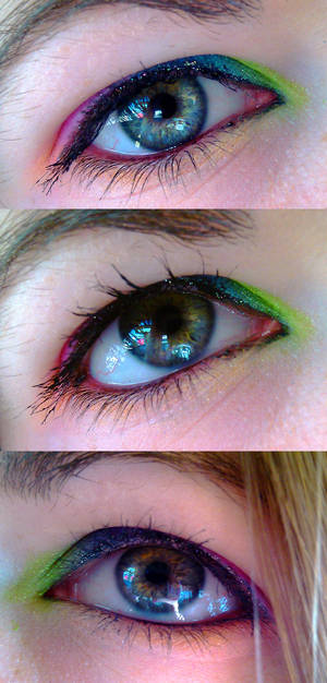 LA Color Rainbow Look