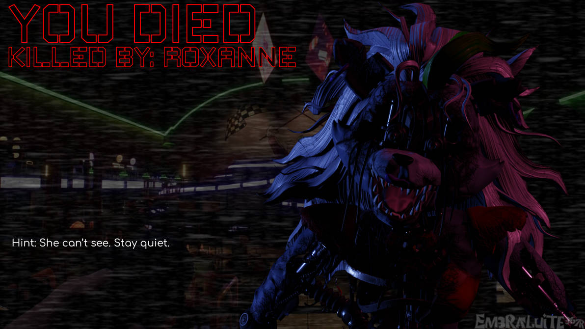 Hugging Shattered Roxy Game Over Screens - SB - Shattered Roxy by Em3raldRenders367 on DeviantArt