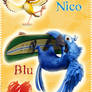 Rio: Nico, Blu, Rafael
