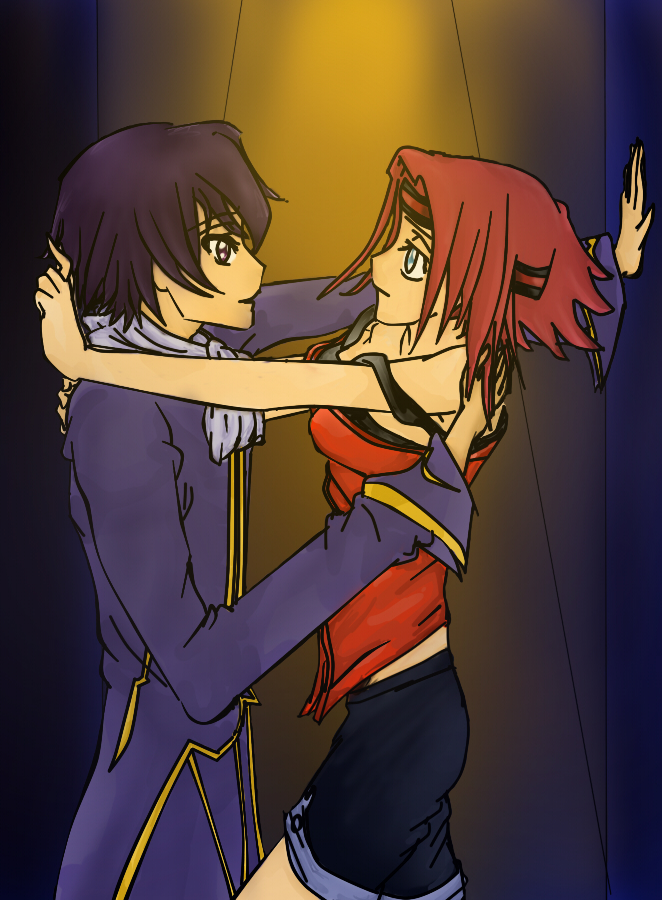 Lelouch And Kallen By Penguintejas On Deviantart Lelouch And Kallen By Penguintejas On Deviantart
