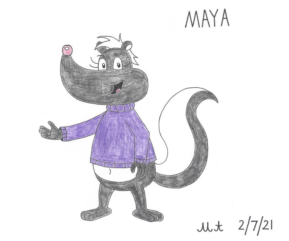 Maya Redesign by Mattand95 on DeviantArt