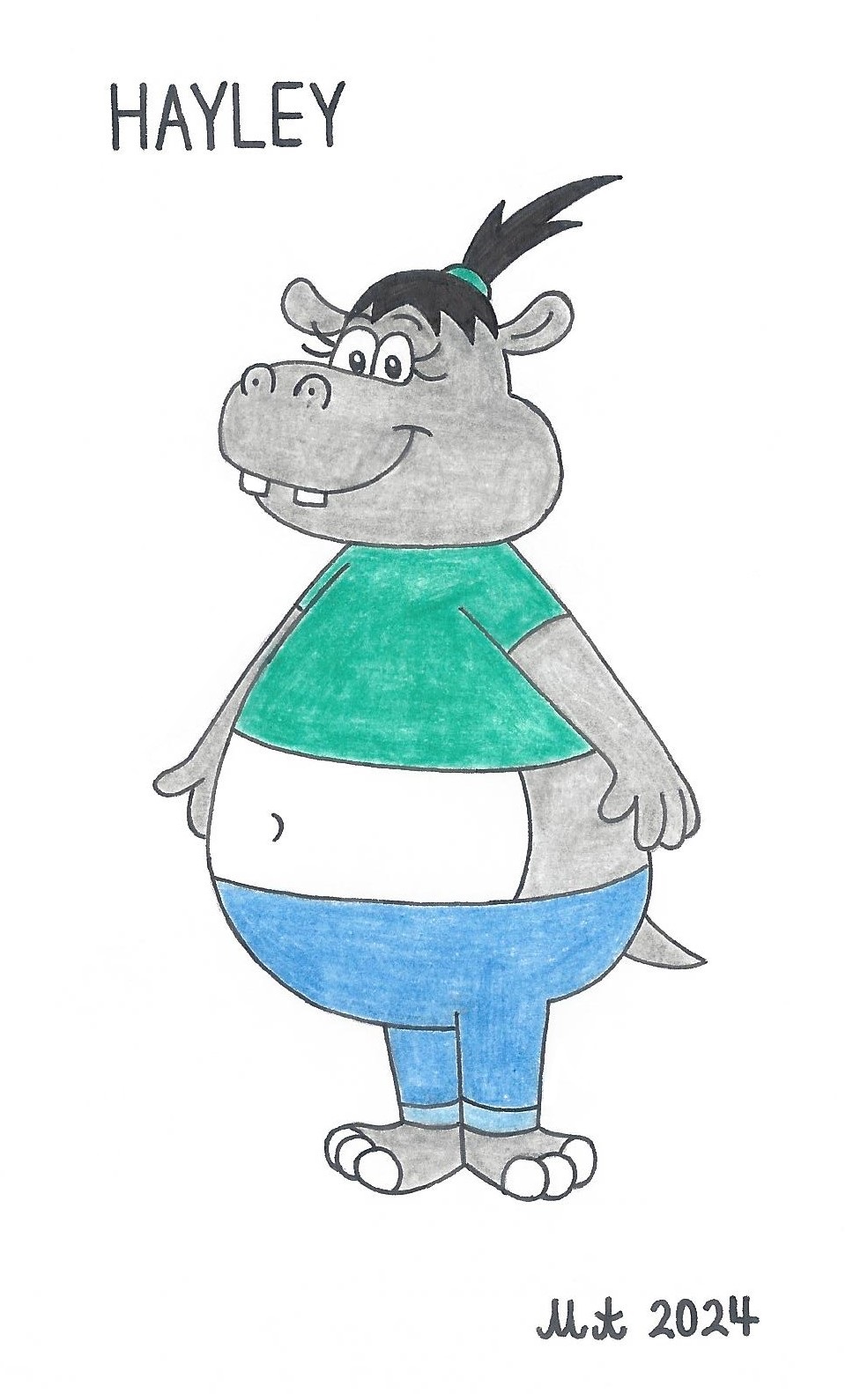 Hayley Redesign by Mattand95 on DeviantArt