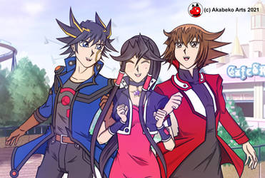 YGO 5DX: Yusei - Lorena - Yudai