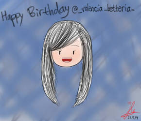 Happy Birthday @_valencia_betteria_ :D !