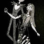 Jack and Sally scratchart