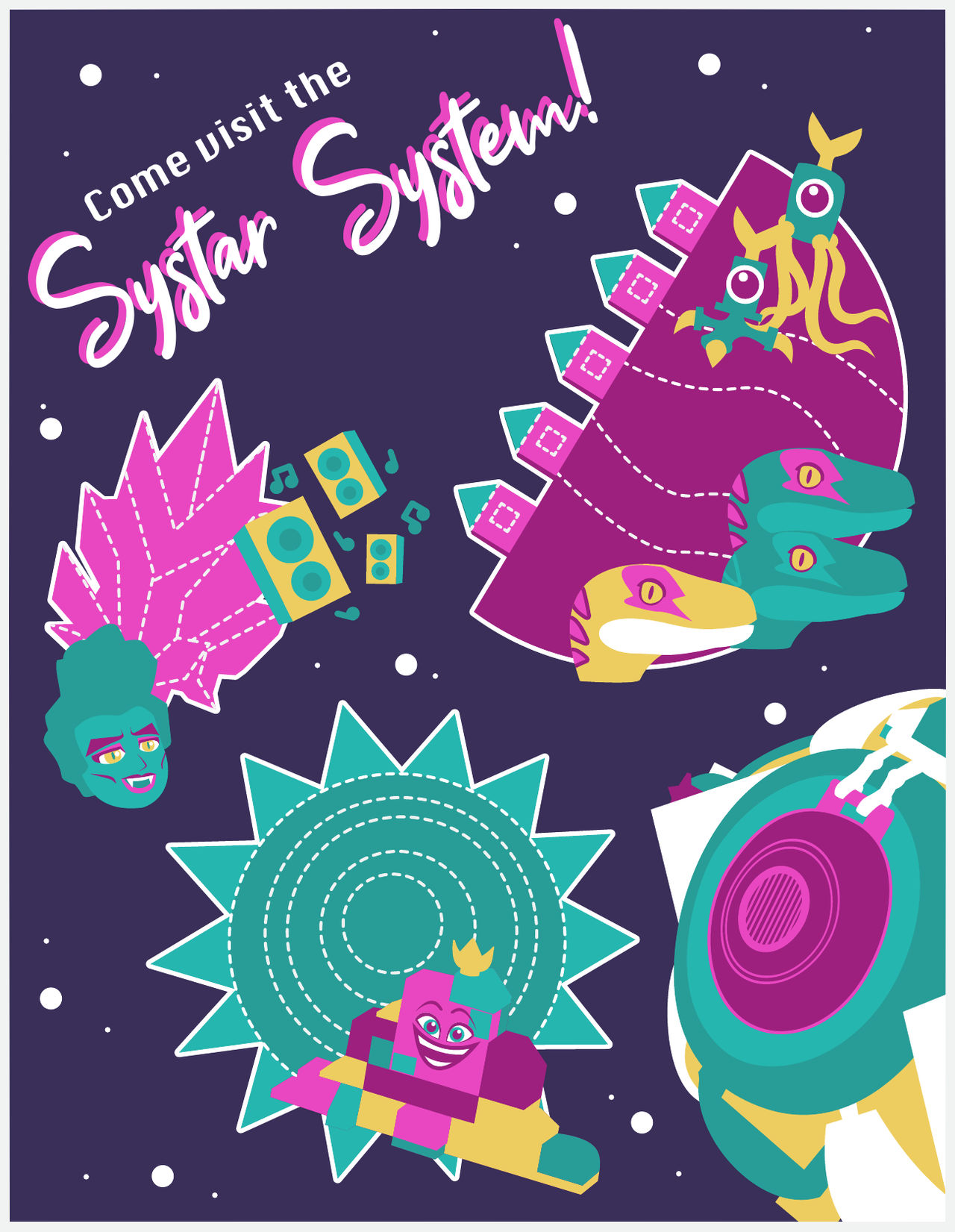 Systar System visit the systar system! by glowing-galaxies on DeviantArt