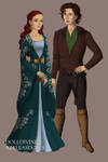 Merida and Hiccup by Petalouda85