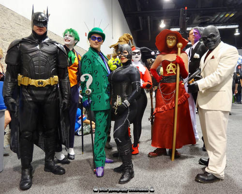 Batman and the villains