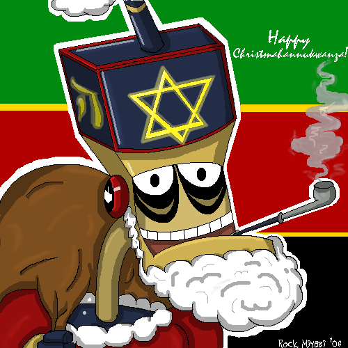 Christmahannukwanzabot by RockMiyabi