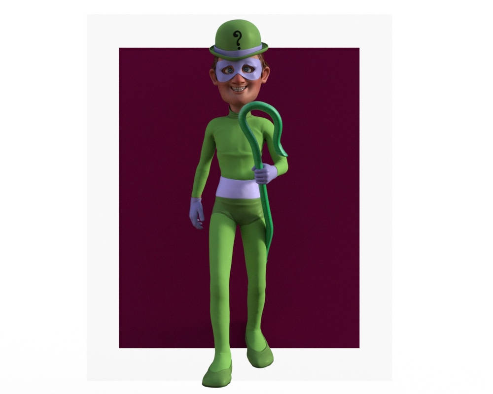 Playful Riddler Riddler by robbybobby on DeviantArt