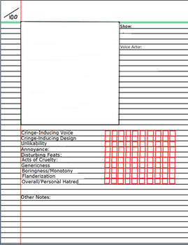 Crummy Characters Blank Template