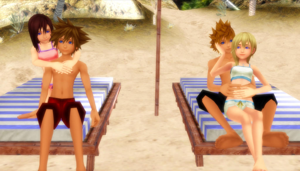 KH Pairings - Relaxing at the Beach