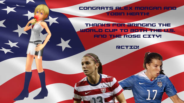 Namine - FIFA Women's World Cup U.S. Victory Pic