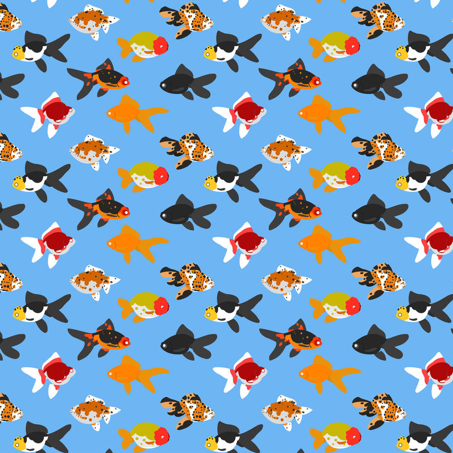 Goldfish Pattern Matching Goldfish Pattern by AligerousWayfarer on DeviantArt