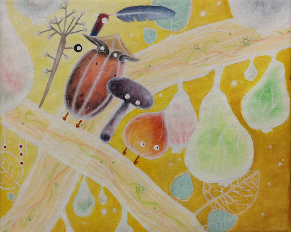 Botanicula Oil Painting by AligerousWayfarer on DeviantArt