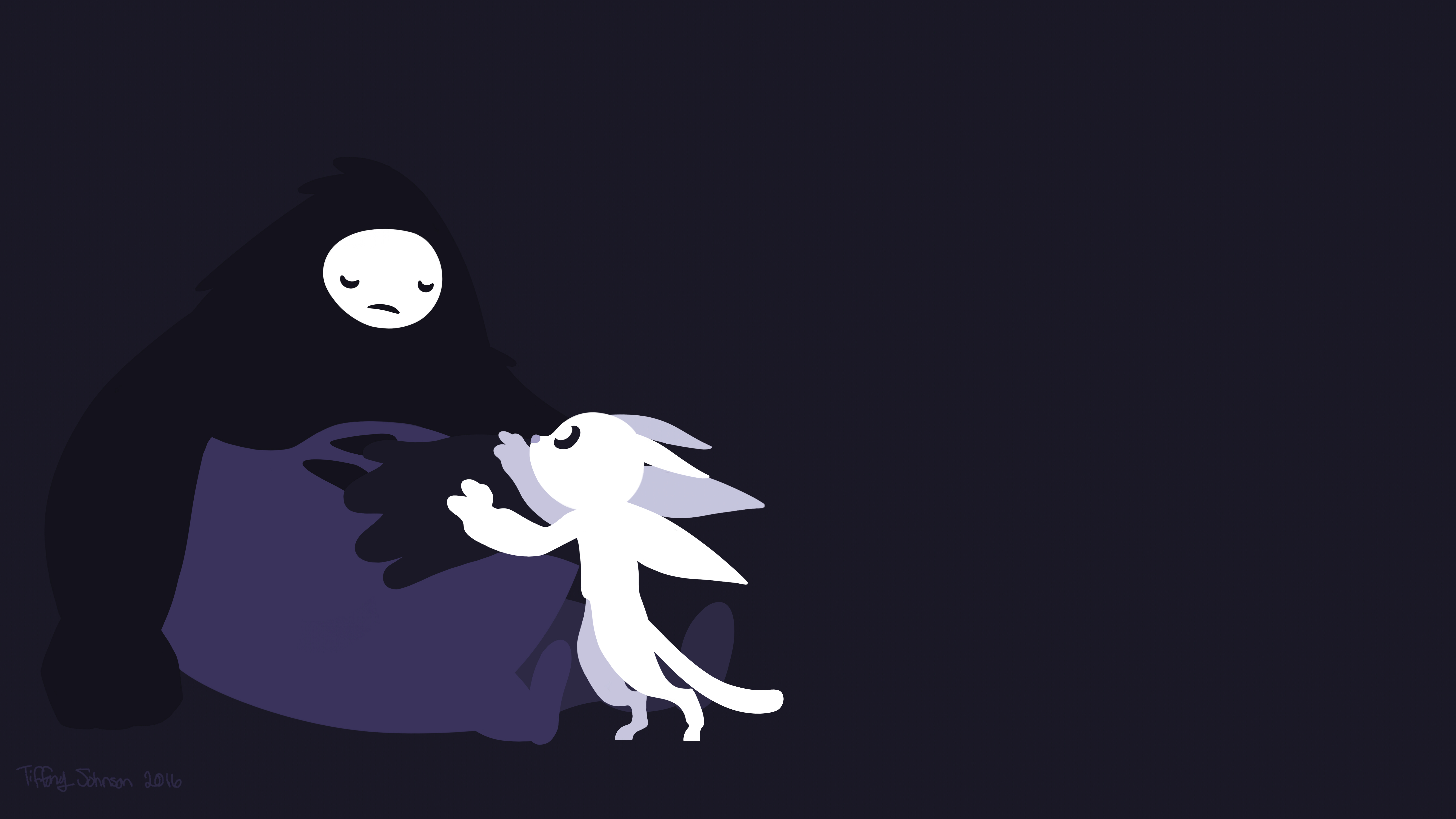 Naru and Ori - Ori and the Blind Forest - Minimal