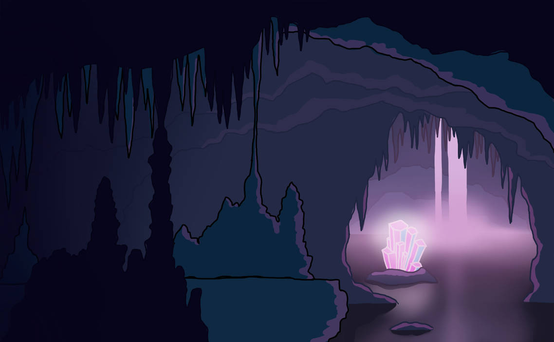 Cave Concept Art 1 by AligerousWayfarer on DeviantArt