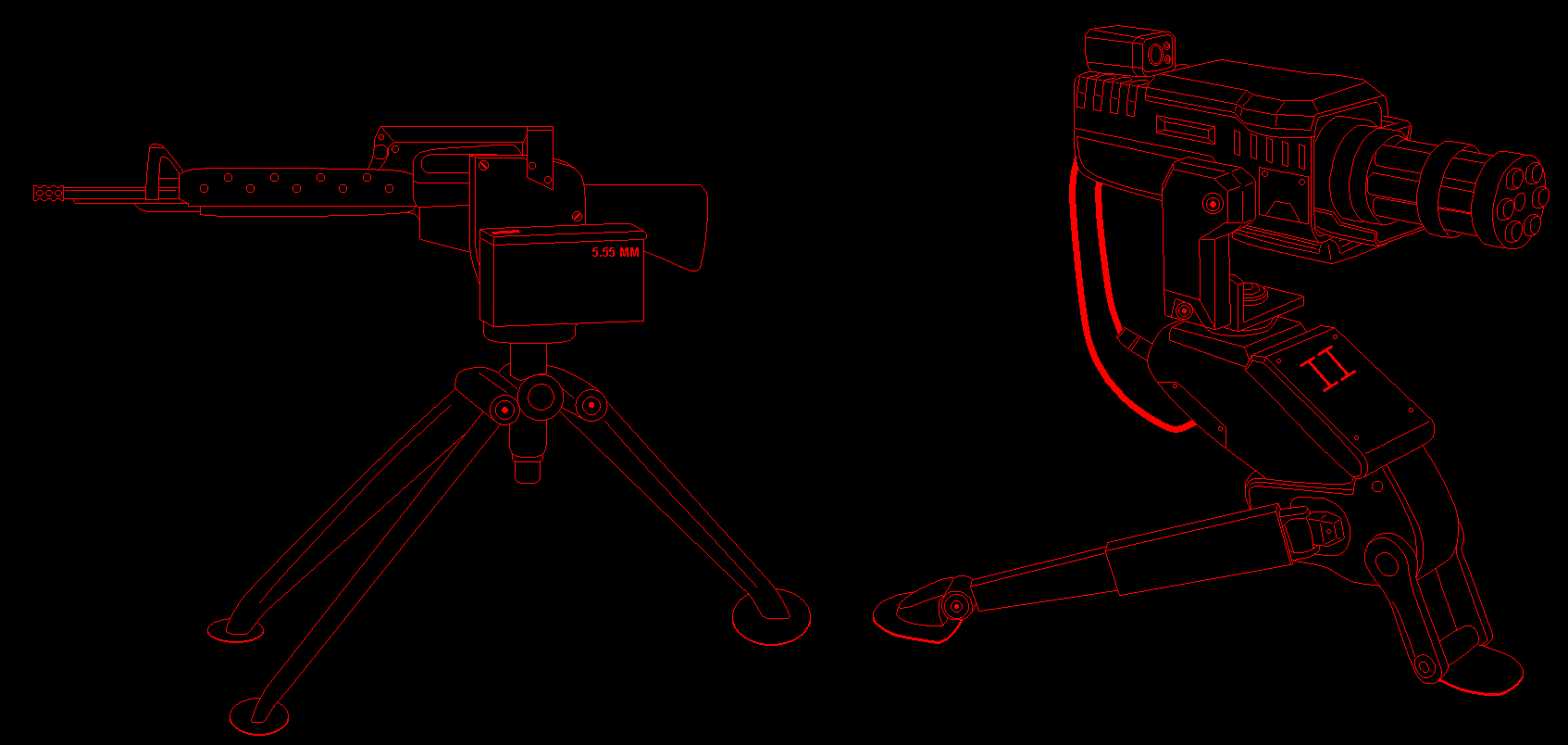 Sentry Turret MK. I and II