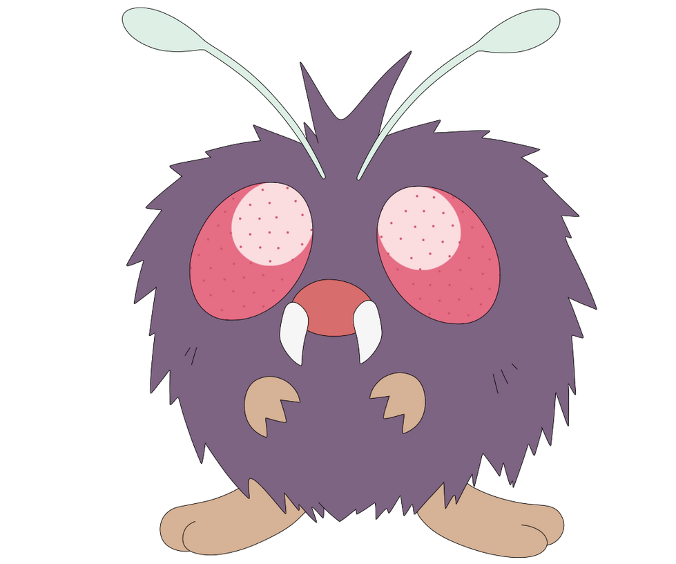 #48 Venonat, the Insect Pokemon by cutegemster on DeviantArt