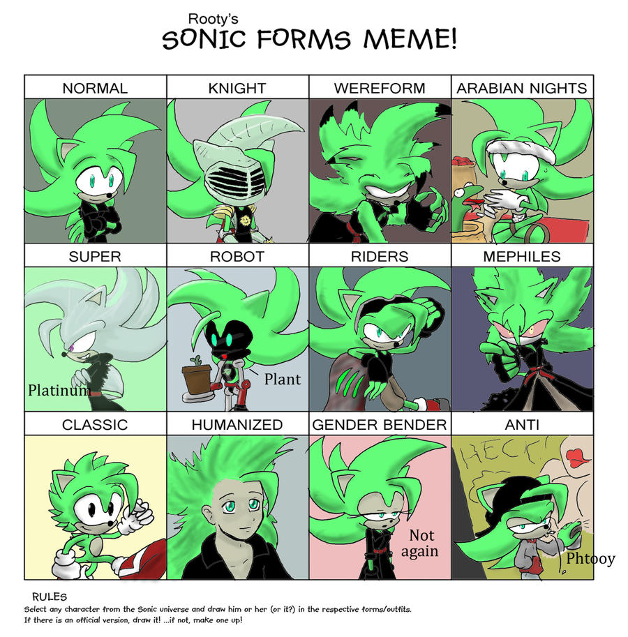 Sonic Forms Meme Tom By 0Carkki0 On DeviantArt sonic-forms-meme-tom-by-0carkki0-on-deviantart
