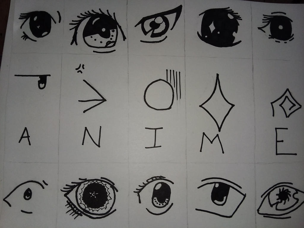 Anime Eye References 2 by Yoai on DeviantArt