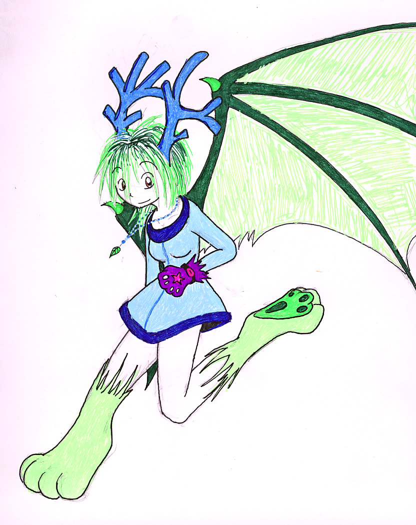 Dragon Faerie gift art