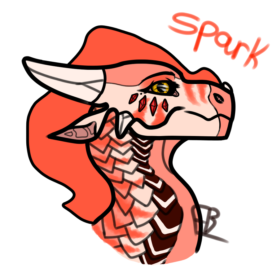 Spark redesign and redraw by KingoftheKraken on DeviantArt