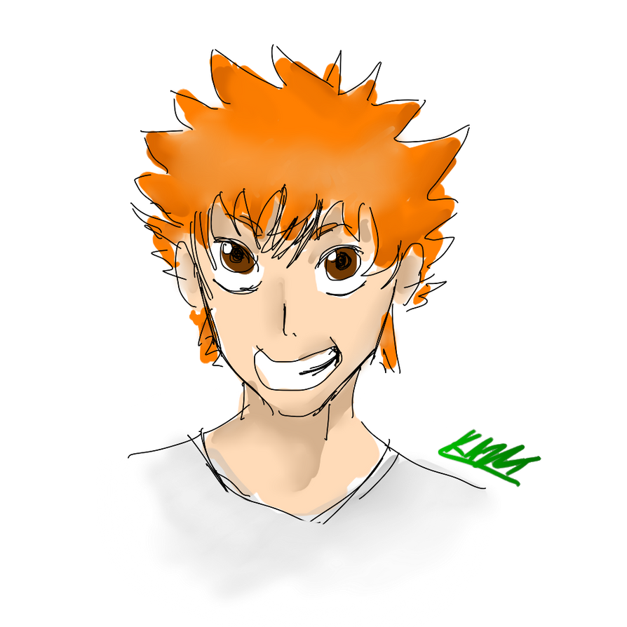 Haikyuu Hinata by simoeggs on DeviantArt