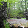 Stone Ruins on a cloudy day