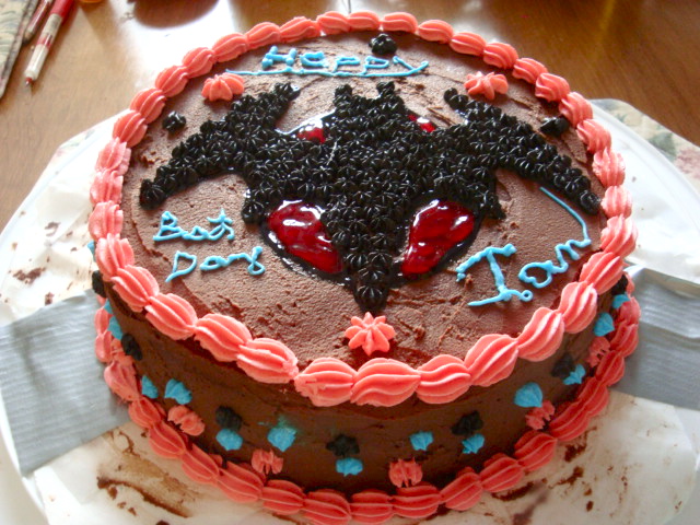 Flashpoint Batman Cake