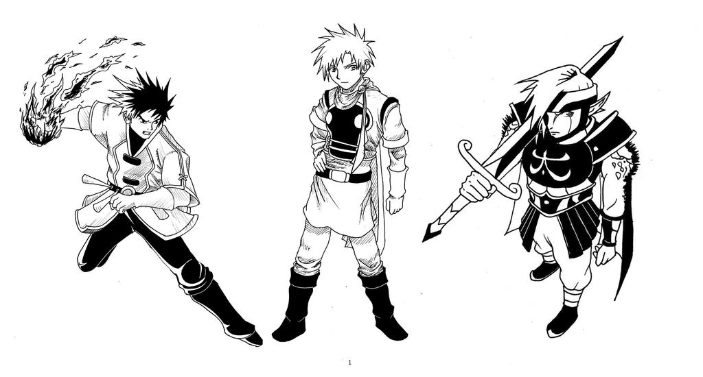 gs characters by Sokkhue on DeviantArt